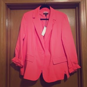 Coral Blazer from Lane Bryant. 18. NWT.